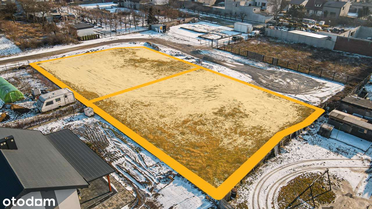 Pyzdry | Działki budowlane  812 m² i 858 m² | Pełne Media | MPZP |-11