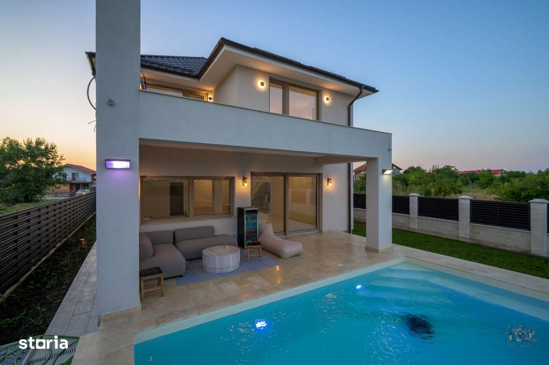 CORBEANCA - OGORULUI, VILA MODERNA 270 MP TOTAL, LOT 1000 MP!-2