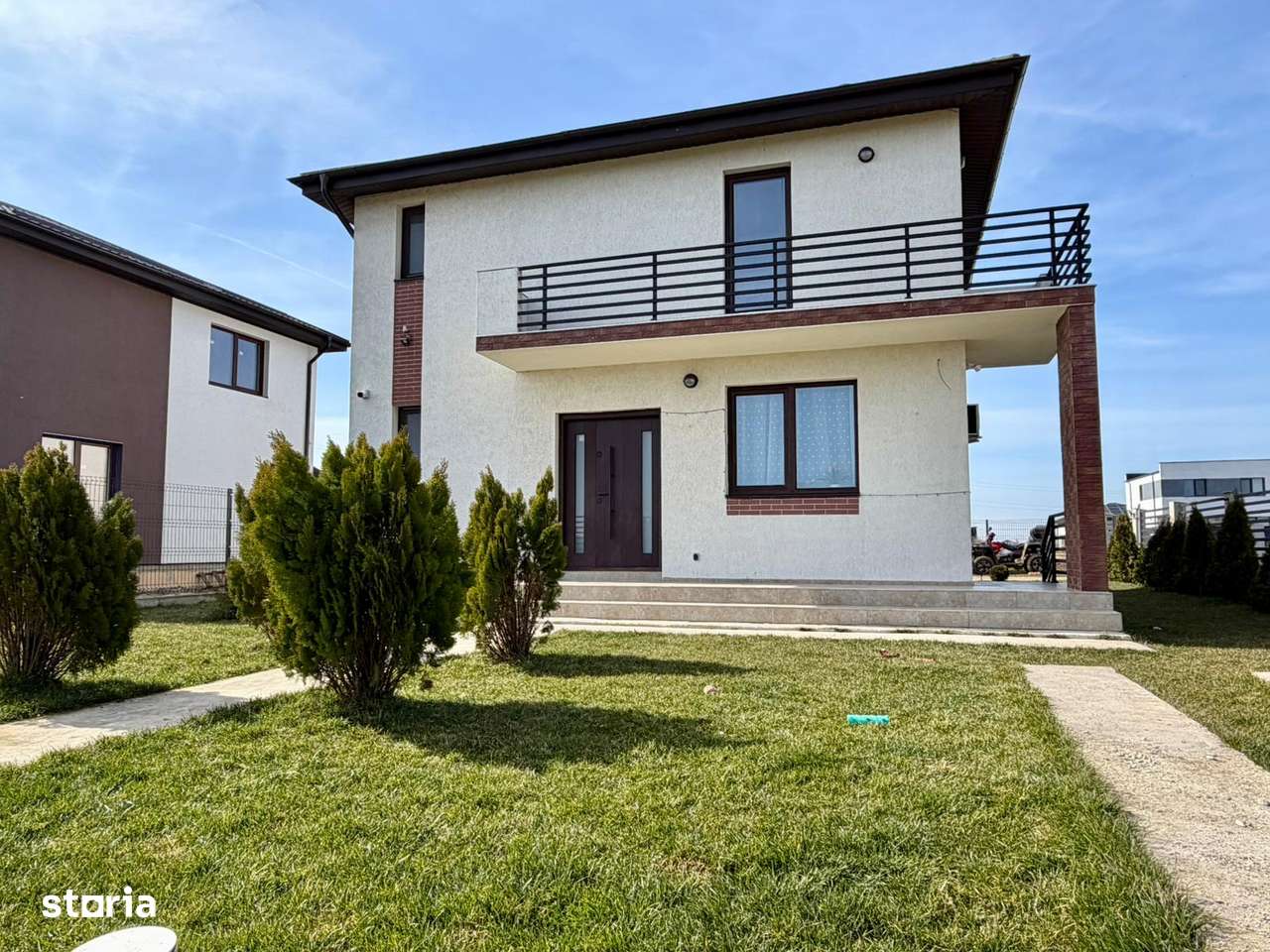 Casă nouă de vânzare | individuală - 4 Camere - Berceni Ilfov | 420 mp-0