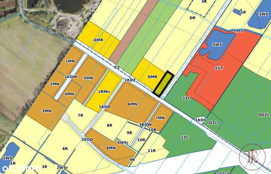 Działka budowlana z Mpzp – Czyżeminek, gm. Rzgów - Pełny obrazek: 4/4
