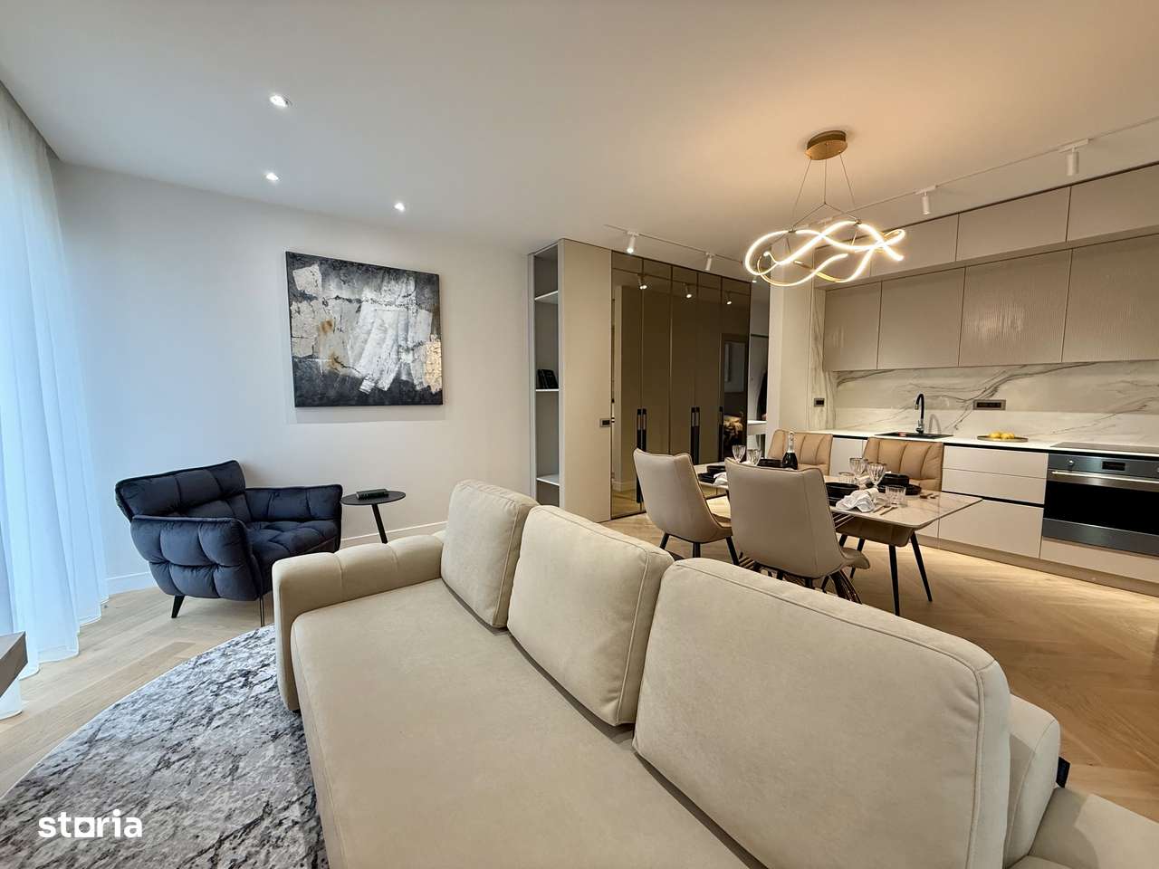 Apartament superb cu 2 Camere si terasa generoasa - Iancu Nicolae-2