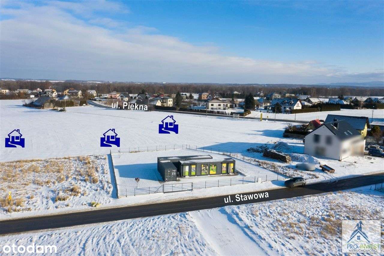 Zgrabna kwadratowa działka, komfortowa lokalizacja-2