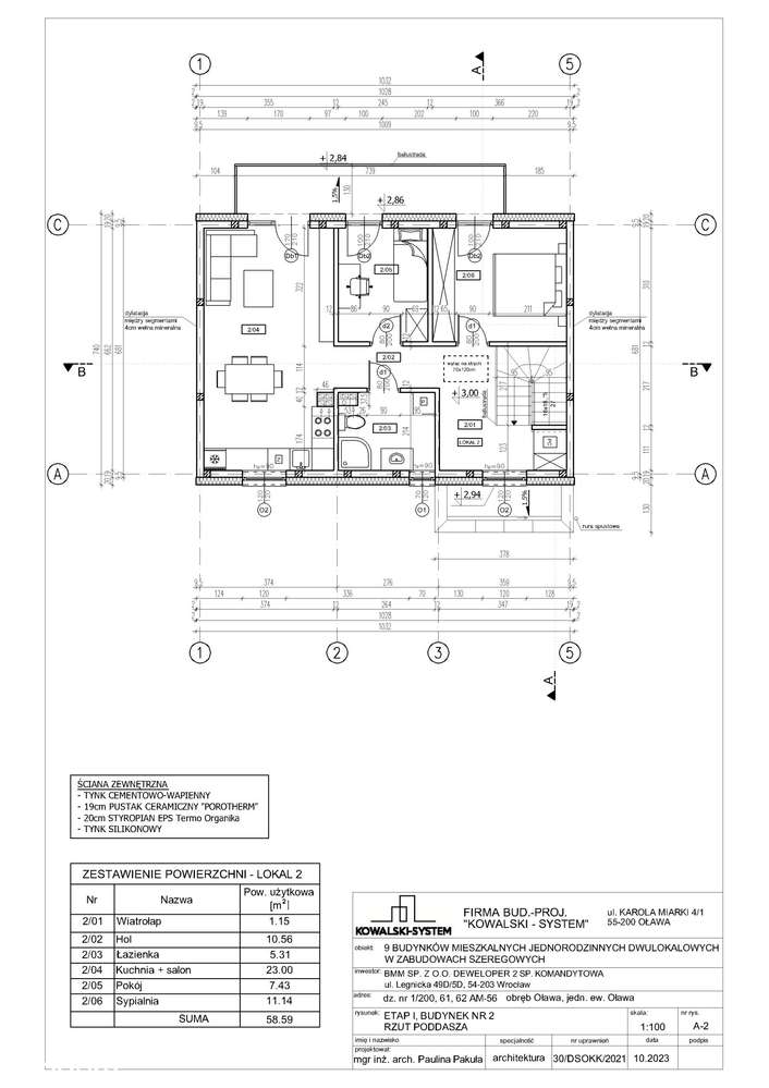 Słoneczny Nowy Otok | mieszkanie 3-pok. | 39 - Pełny obrazek: 2/8