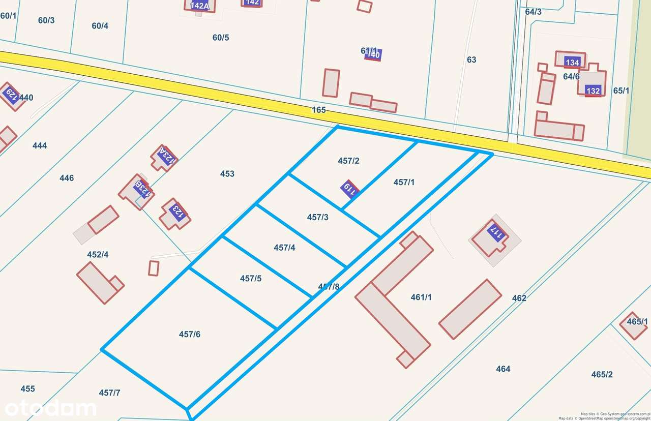 Czółna, Niedrzwica Duża- 6 działek budowlanych-2