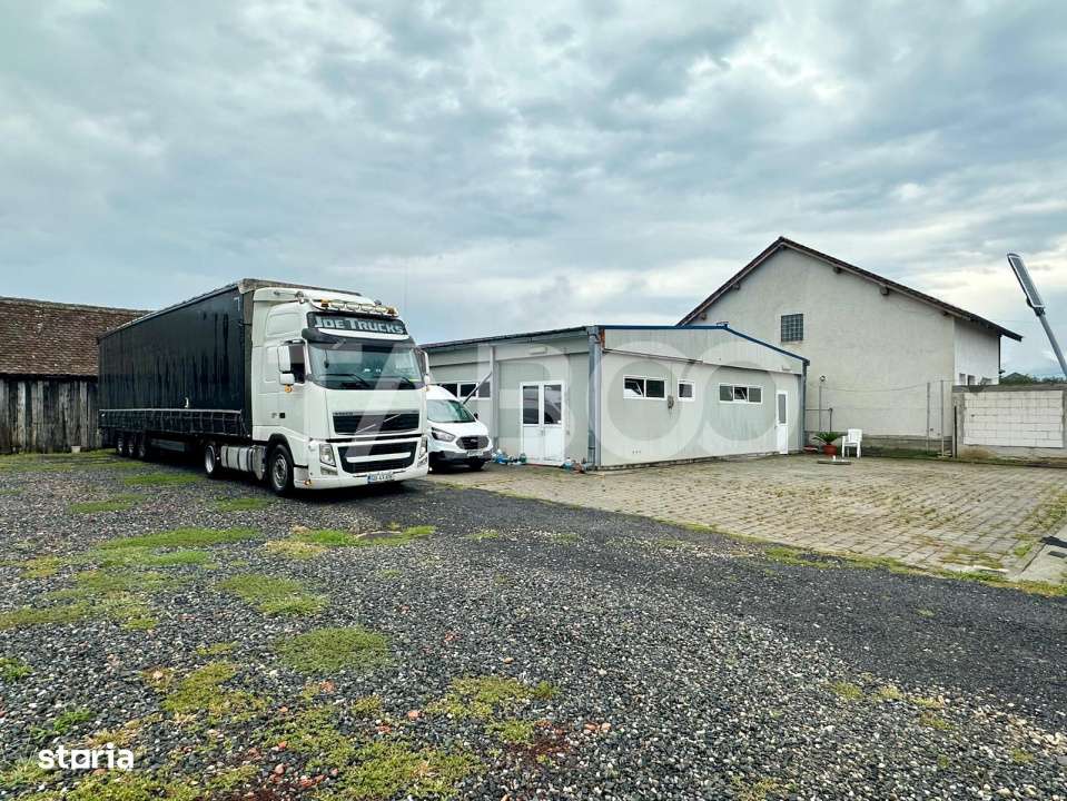 Hala productie de inchiriat 531 mp cu teren 1103 mp Cristian Sibiu - Imagine principală: 3/17