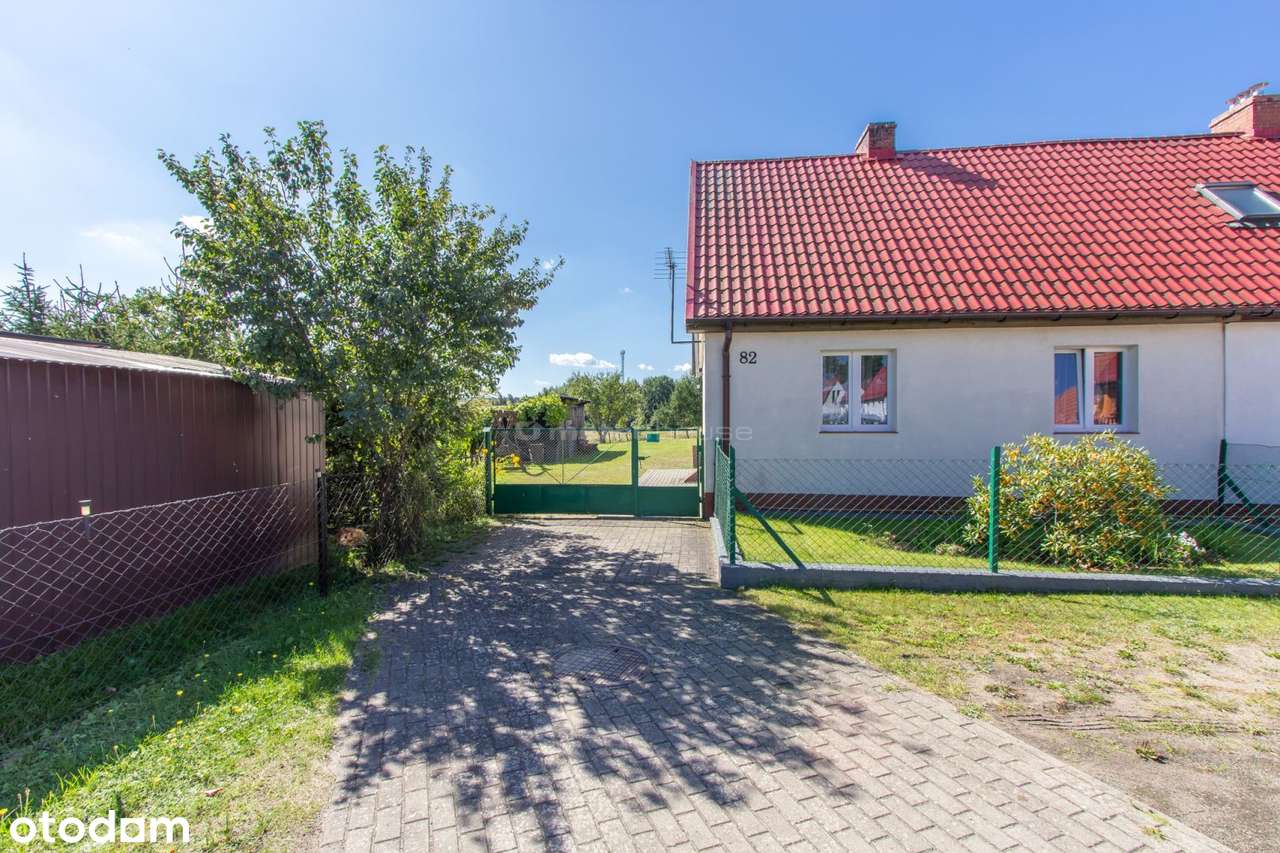 Zadbana połowa domu z dużą działką, Wierzchowo