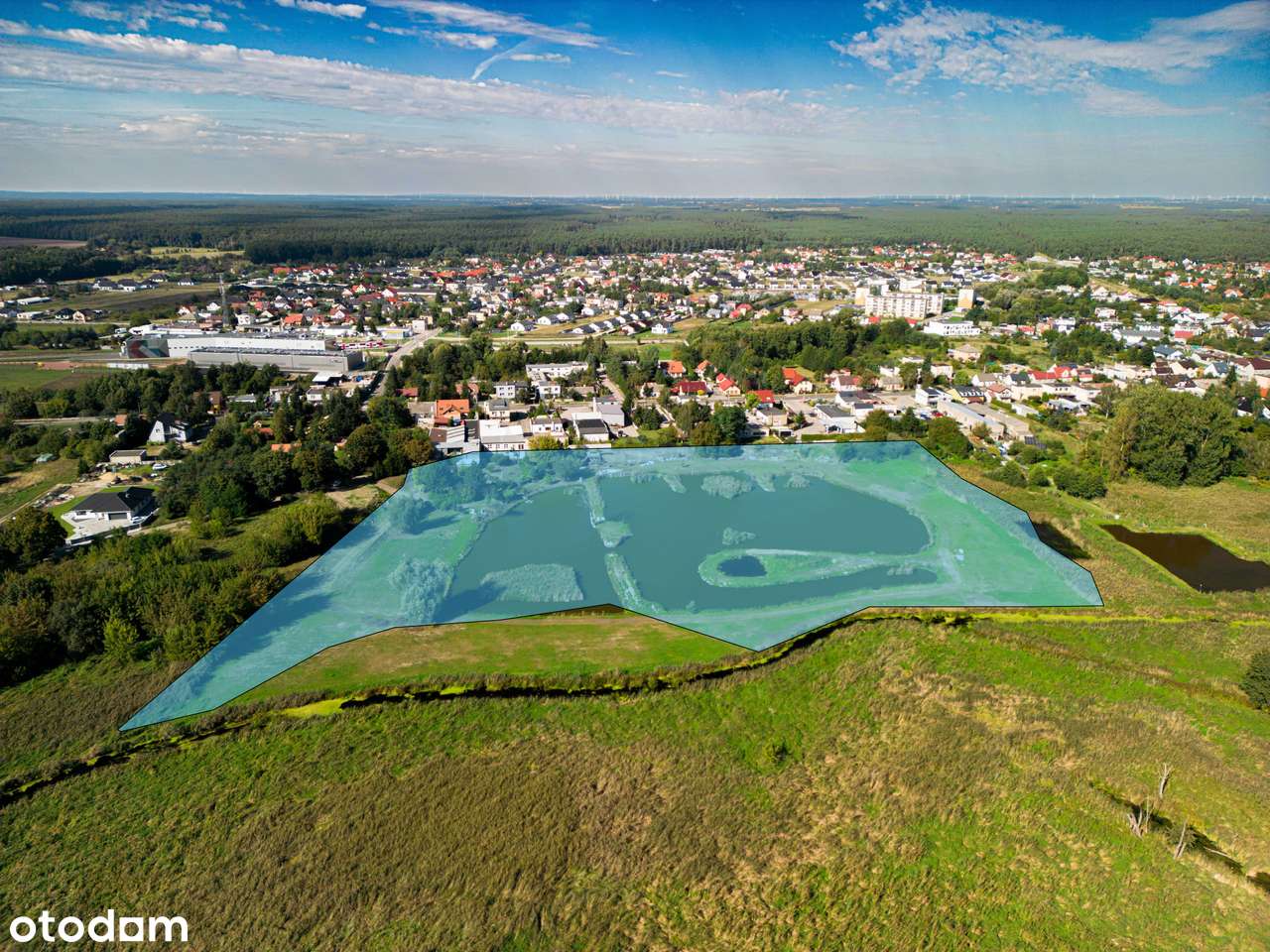 REZERWACJA | rekreacja | zieleń | staw | plan msc-10