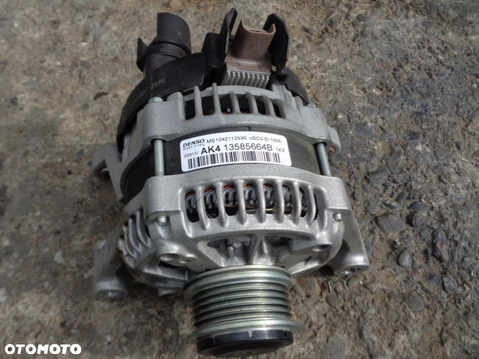 Alternator Opel Corsa D 12 14 DENSO 13585664B AK4 - 1