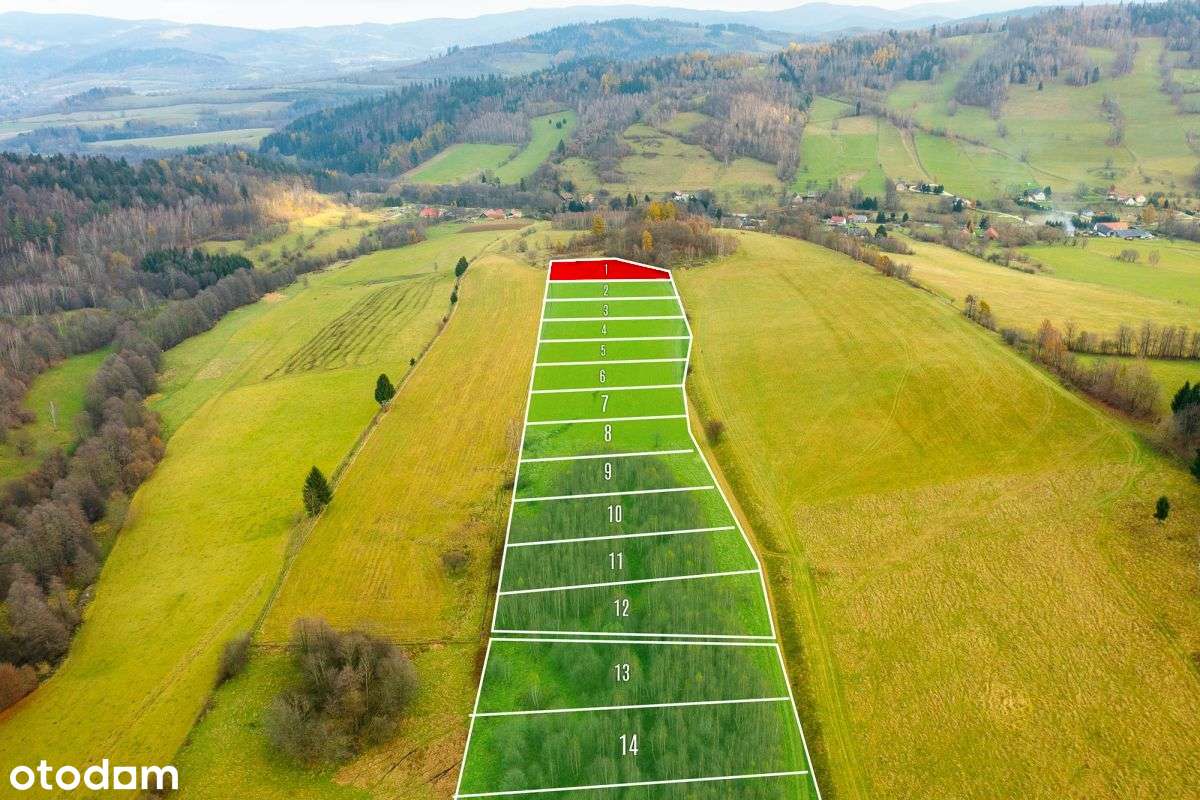 Działka widokowa Konradów-0