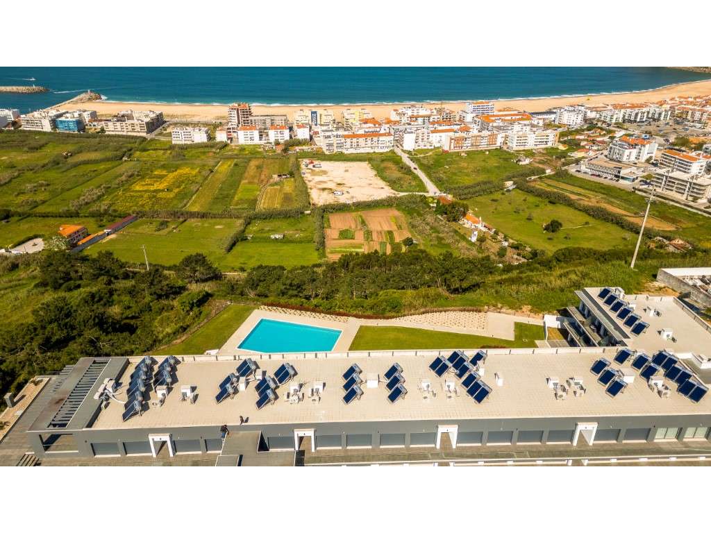 Apartamento T2 na Pederneira com piscina e Vista Mar-13