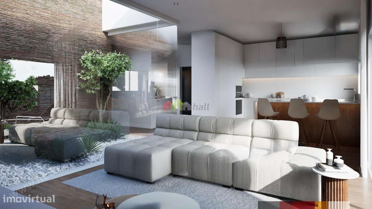 Moradia térrea T4 com piscina em Fernão Ferro - Grande imagem: 3/13