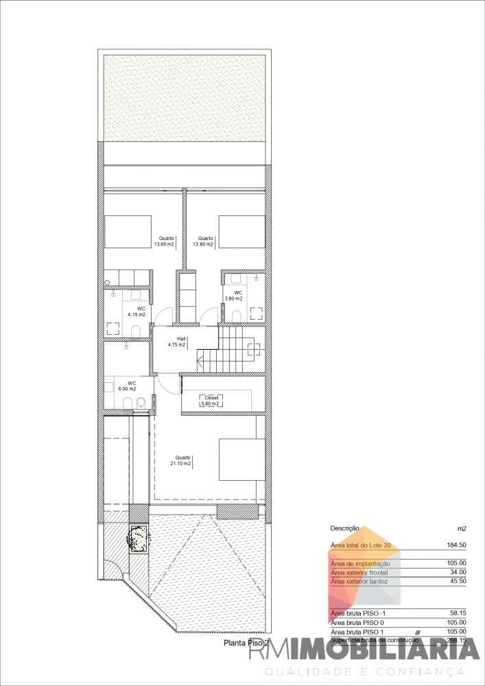 Moradias T3 em S. Pedro Da Cova/Gondomar com acabamentos de LUXO-30