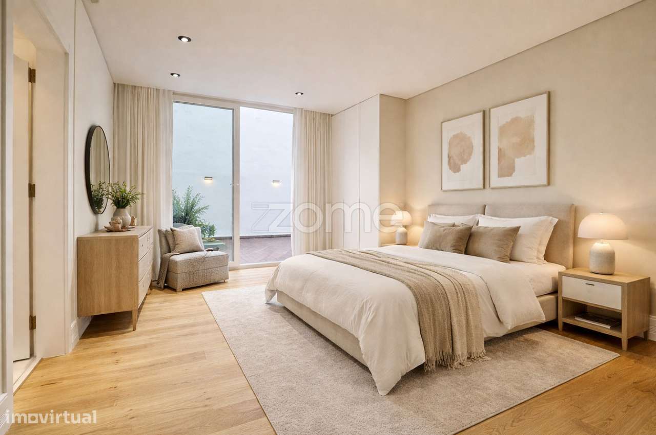 Arrendamento T3 Rés-do-Chão proximo a Avenida da Liberdade - Grande imagem: 3/29