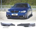 SPLITTERS PARA-CHOQUES FRONTAL PARA BMW E90 E91 05-08 PACK M CARBON - 1