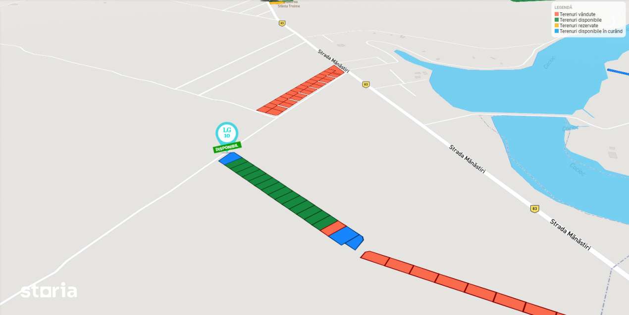 Teren in Rate Intravilan Berceni Manastire | curent gaz sosea | #LG10 - Imagine principală: 4/7