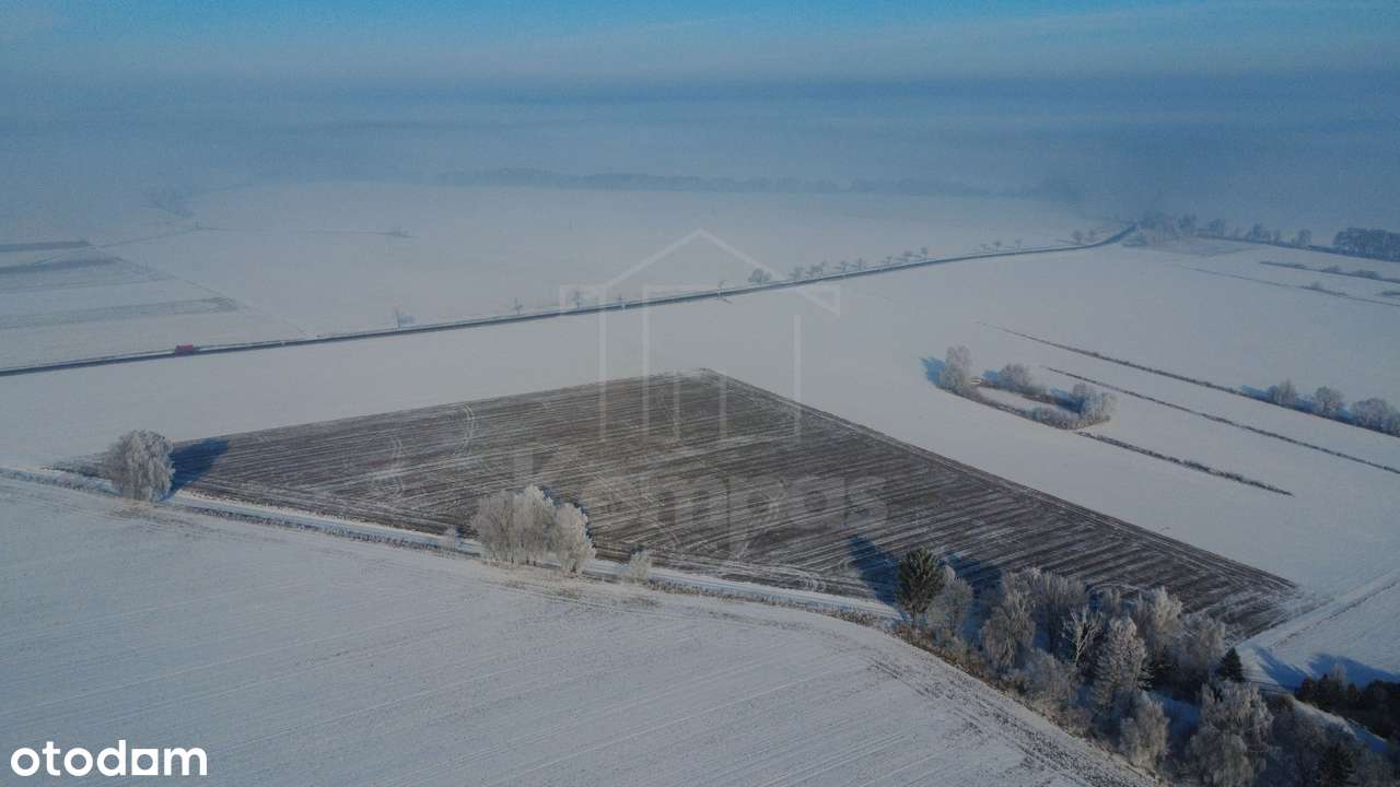 Działka produkcyjna | WZ na budowę hal | 0,81 ha-3