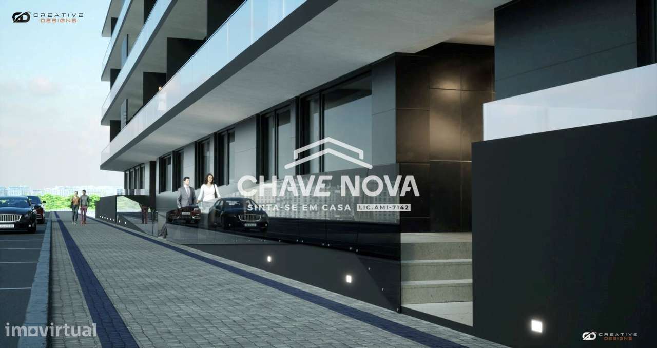 T3 Novo c/ 2 Lugares de Garagem no Empreendimento LUX FEIRA - Grande imagem: 5/24