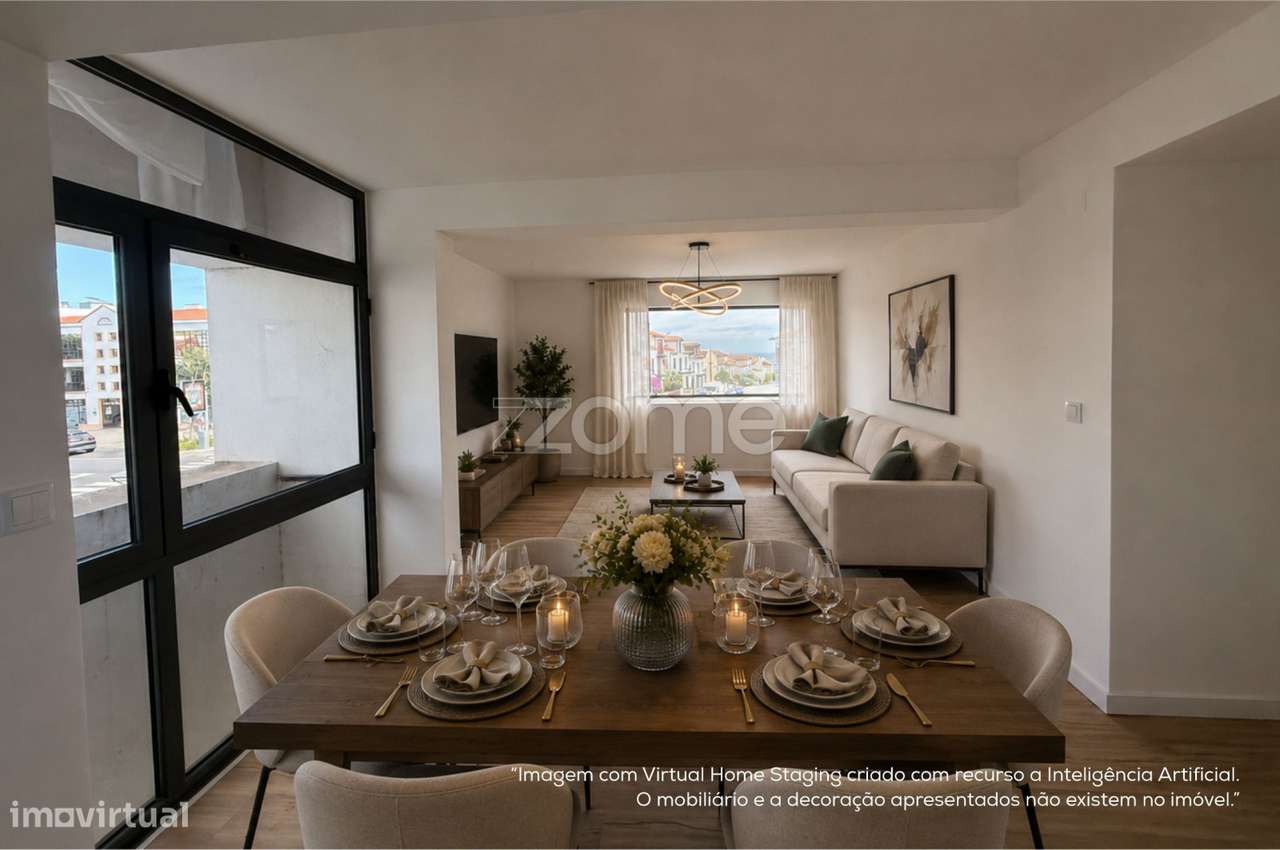 Apartamento T2 renovado no Paim.-21