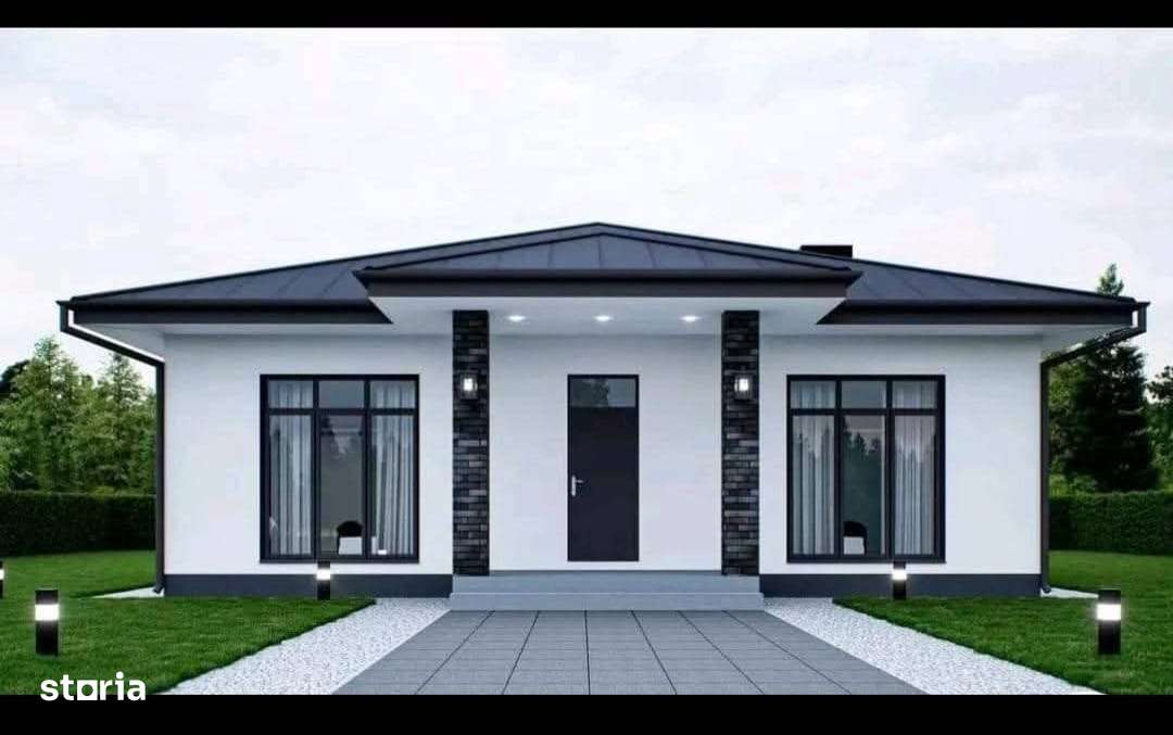 Casa 4 camere parter 100mp | 0 comision | Balotesti - Bavaria | Teren - Imagine principală: 2/18