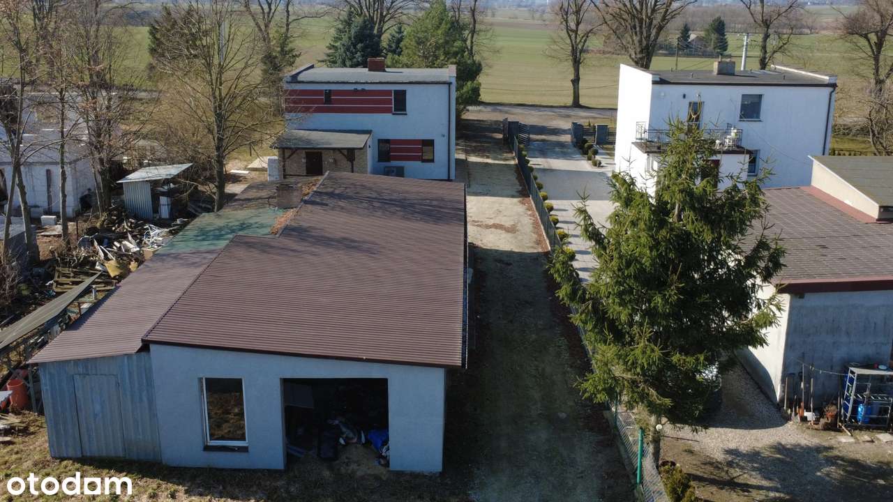 Dom i Budynek Gospodarczy+ Nowa wiata stalowa – tylko 700 m od Jeziora - Pełny obrazek: 3/13