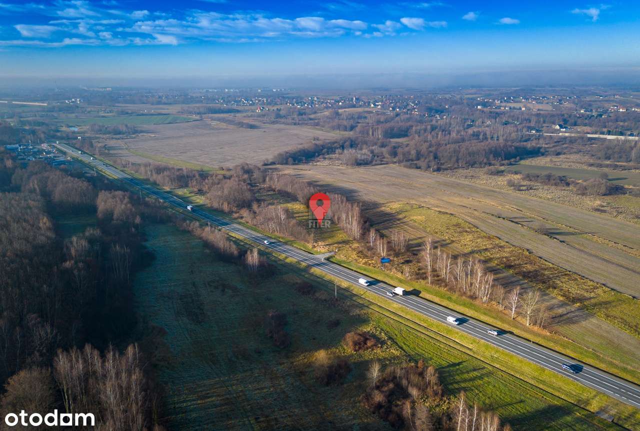 Działka usługowa / produkcyjna DK94 Łazy potencjał-5
