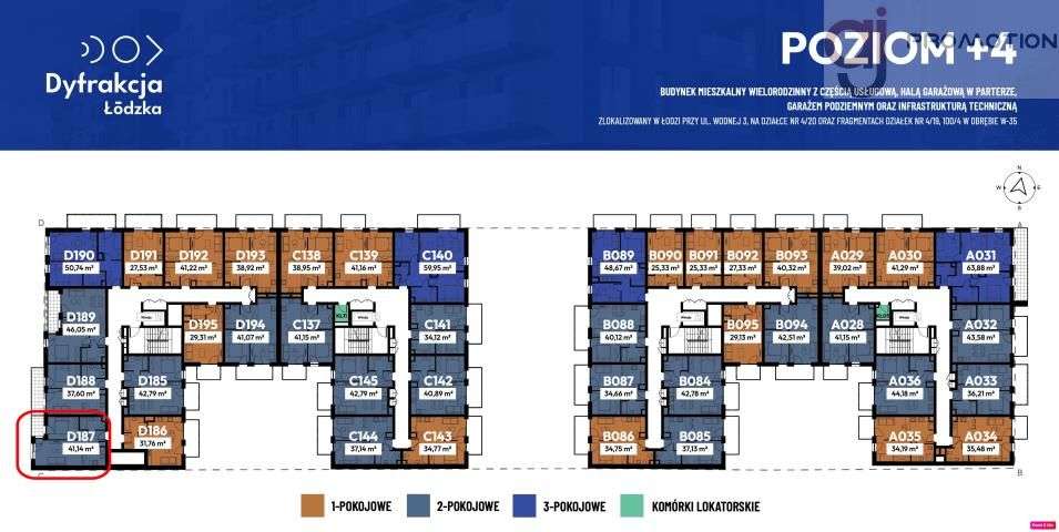 Dwupokojowe mieszkanie w samym centrum Łodzi - Pełny obrazek: 5/15
