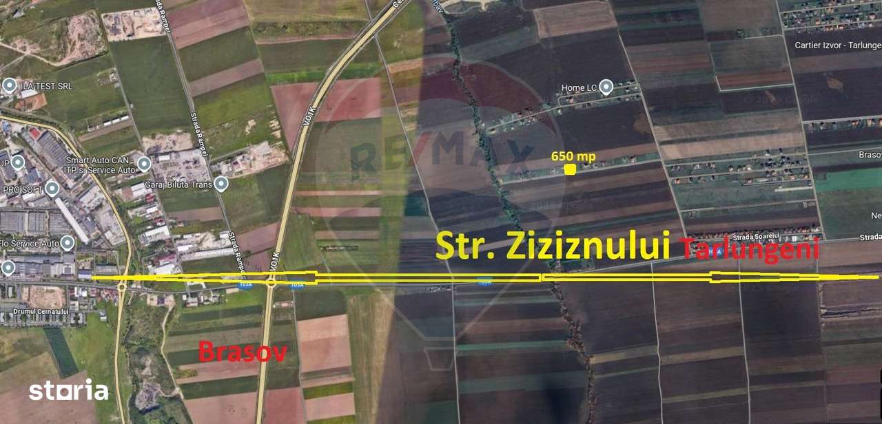 Teren 650mp Sacele - Gata de Construit | Apă și curent -Schimb! - Imagine principală: 4/6