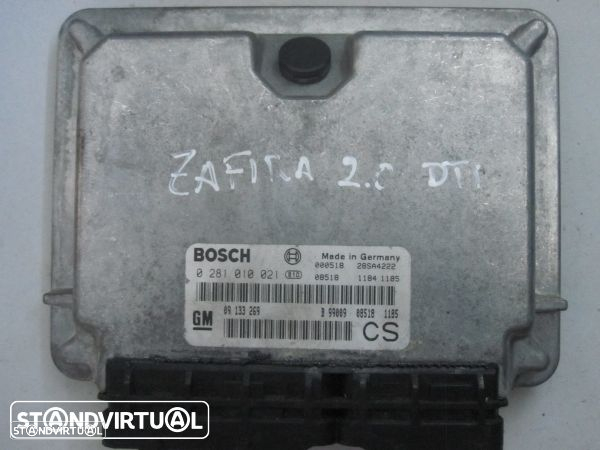 Centralina Do Motor Opel Zafira A (F75_) - 1