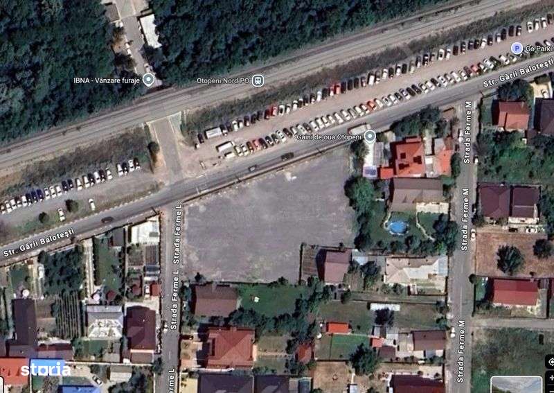 Teren 2844 mp zona Otopeni - Ferme, Str. Garii Balotesti - Imagine principală: 4/4