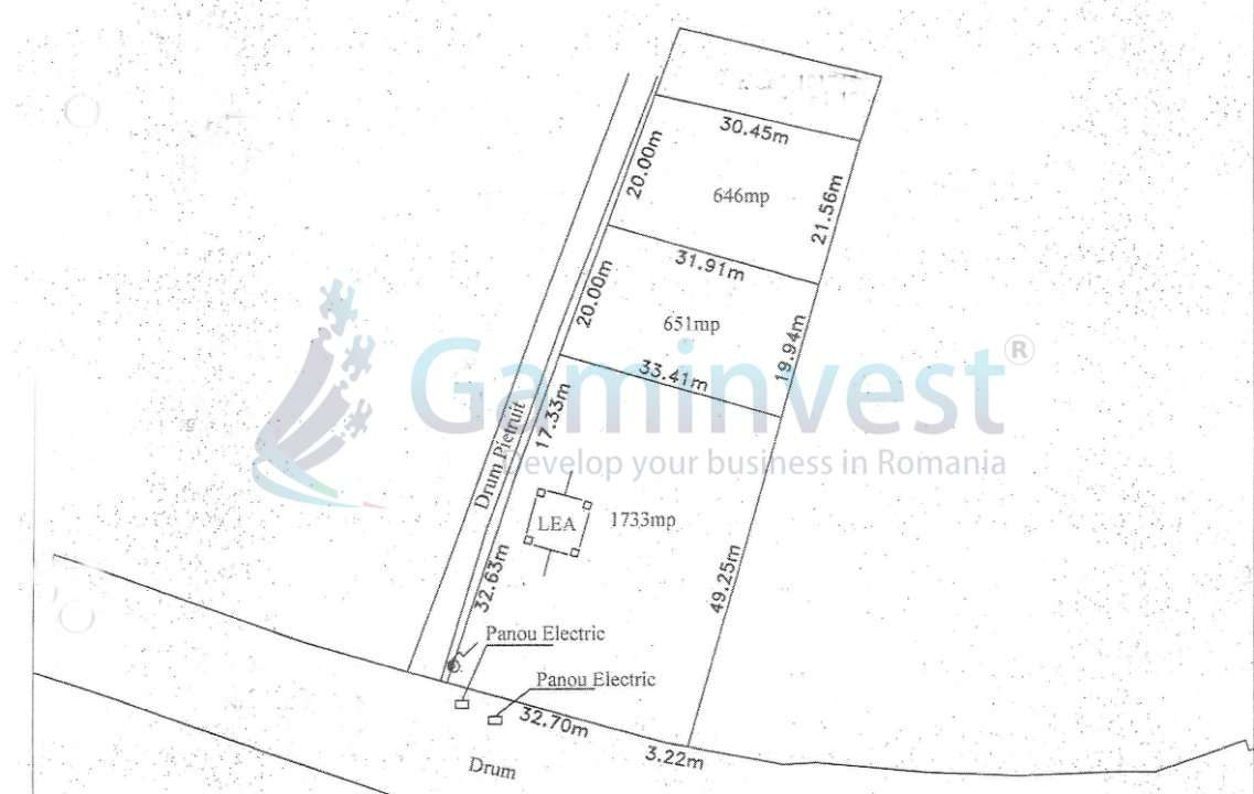 Gaminvest-Teren constructia hala ,cladire servicii, Beius, Bihor V4205 - Imagine principală: 2/2