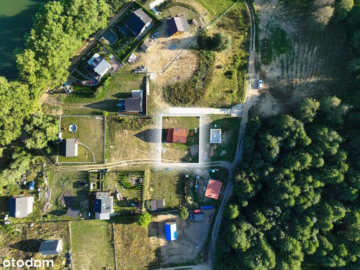 Nowy dom 70 m2 przy jeziorze, działka własnościowa-5