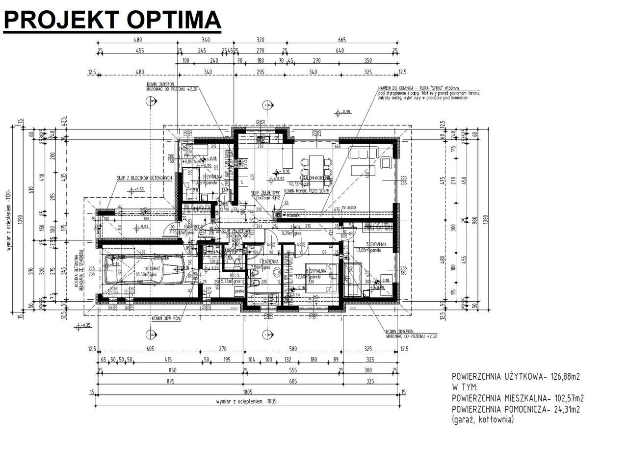 Nowe domy w Skrzeszewie ul. Lipowa | bez prowizji | bez PCC - Pełny obrazek: 4/5