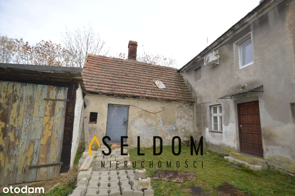 połowa domu do kapitalnego remontu/garaż/ogród