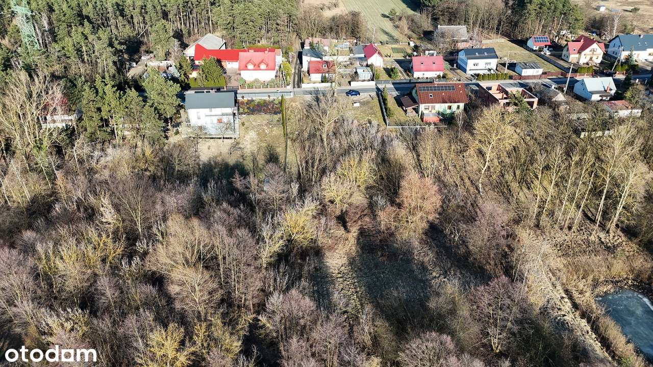 Działka 3712m2 z dostępem do Warty, pozwoleniem na budowę i projektem-4