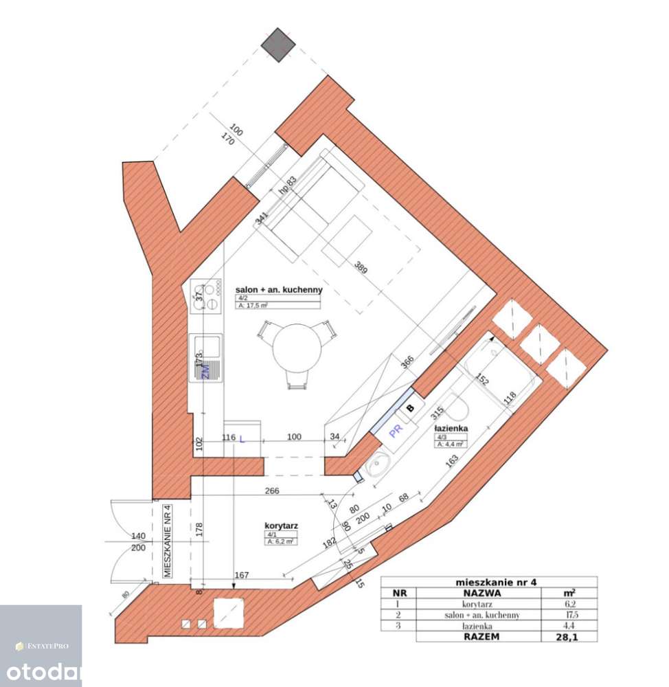 Nowe  Mieszkanie przy ul. Krzywej!-12