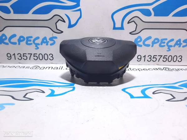 AIRBAG VOLANTE GUIADOR OPEL ASTRA H 93862634 DCH92610286 - 3