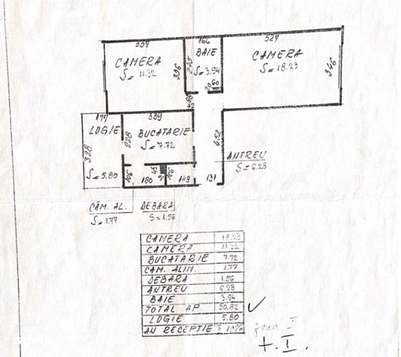 Apartament decomandat , 51 mp Et.2, Gheorgheni - Titulescu-1