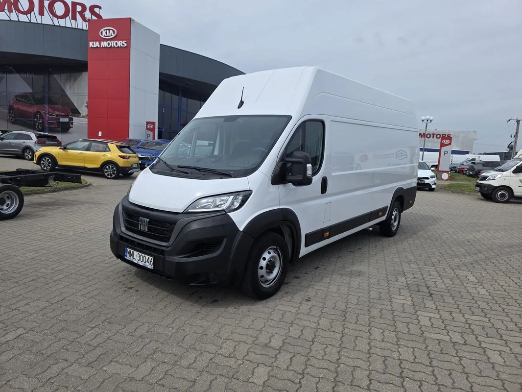 Fiat Ducato L4H3 Krajowy Maxi Wzmocniony Jak Nowy 2024 ! Kamera Tempomat Czujniki Parkowania Podwójny Resor dmc 3500! L4H3