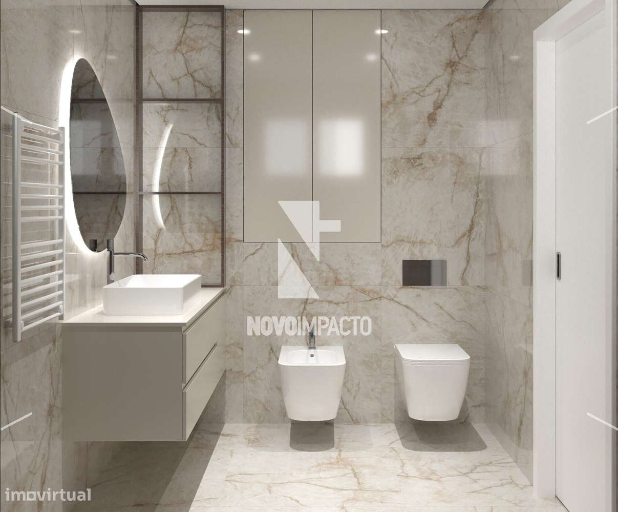 Montijo - Apartamento T2 Duplex c/garagem-5