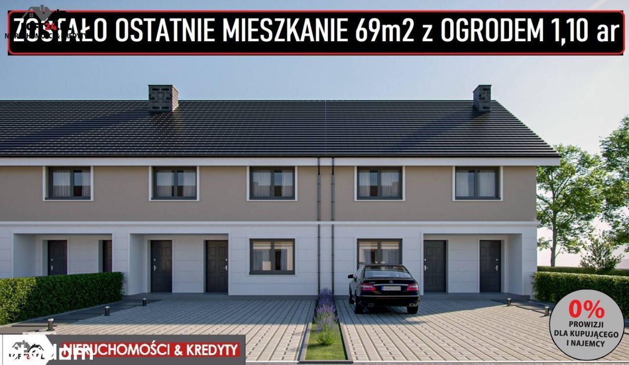 Lubin Nowe Mieszkanie Bezcz.69m2.dz.110m2 Ogród