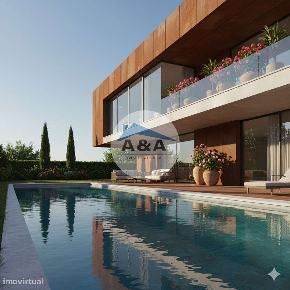 Exclusiva Moradia Contemporânea a 700 metros da Praia de São Rafael...-2