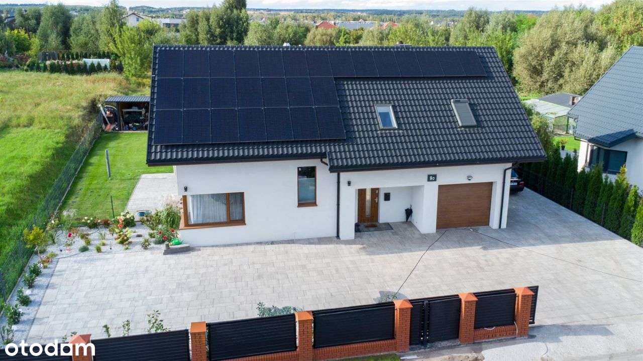 Nowoczesny dom z fotowoltaiką - Moczadła-3