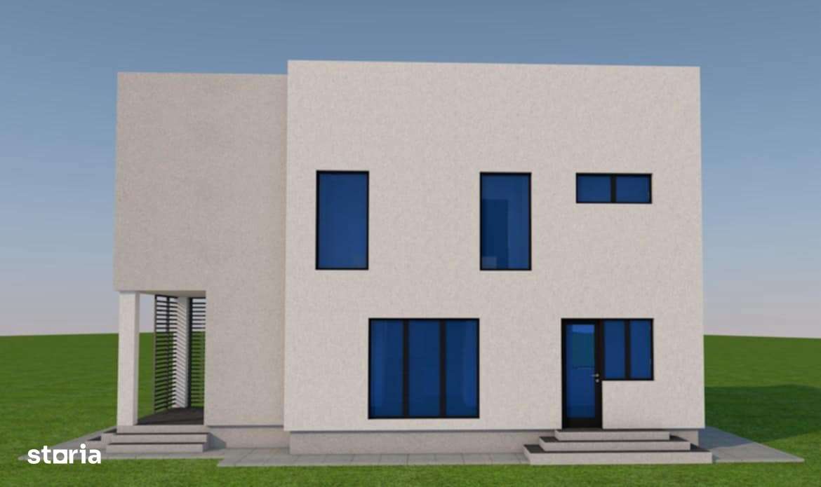 Casa P+1 zona Damila, teren 613 mp, 2 fronturi - Imagine principală: 3/4
