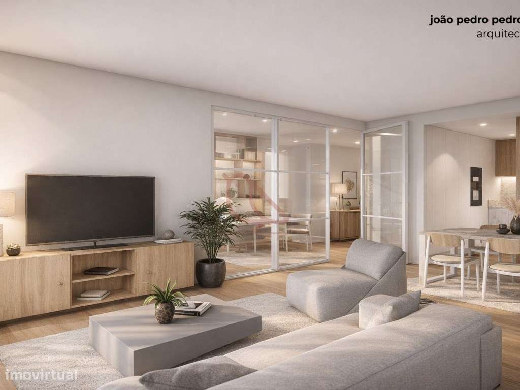 Apartamento T2 / Condomínio Fechado com Piscina / Fátima-16