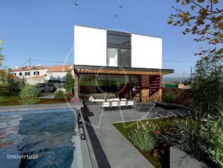 Lote com projeto aprovado para uma moradia contemporânea - Grande imagem: 3/17