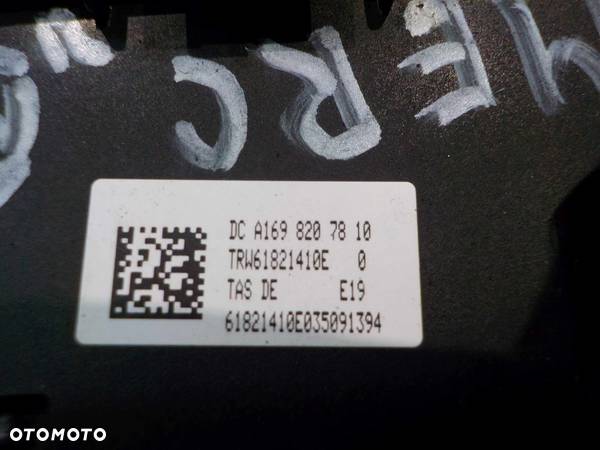 MERCEDES B W245 LIFT 09r przelacznik kierownicy multifunkcja A1698207810 - 4