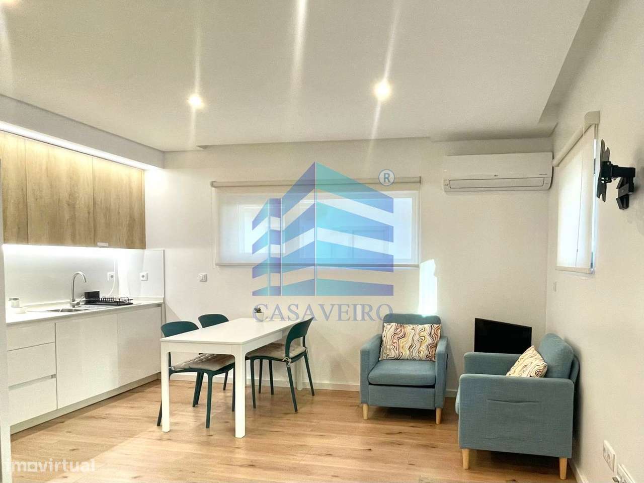 Apartamento T0  Mobilado no centro de Aveiro - Grande imagem: 4/23