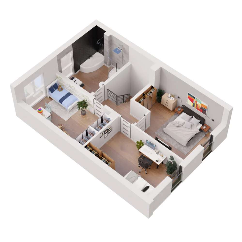 Południowy Zakątek | dom 4-pok. | D4.A - Pełny obrazek: 5/10