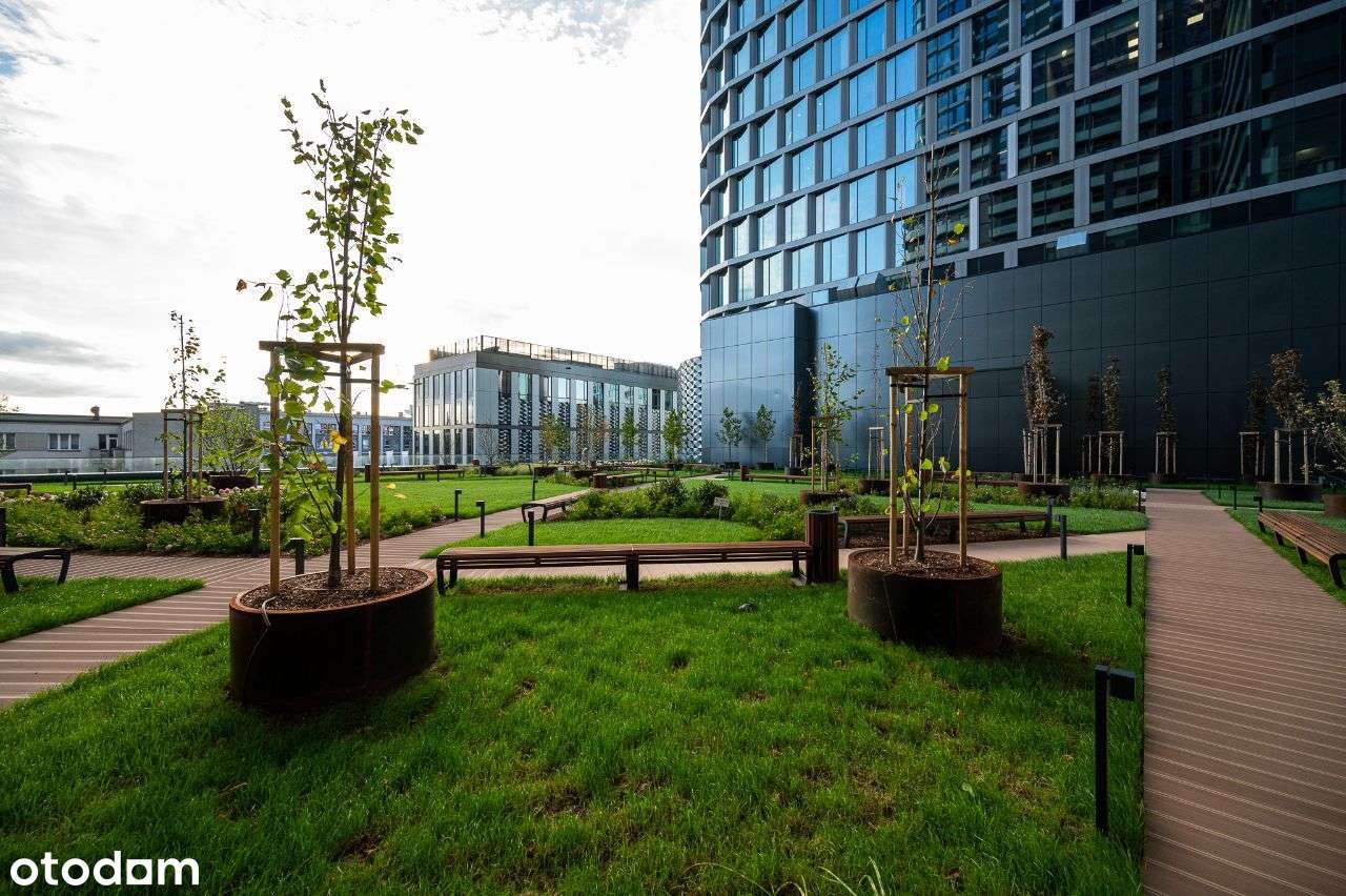 Unikat z tarasem (23m2) wokół całego mieszkania. Garaż. Global.-5