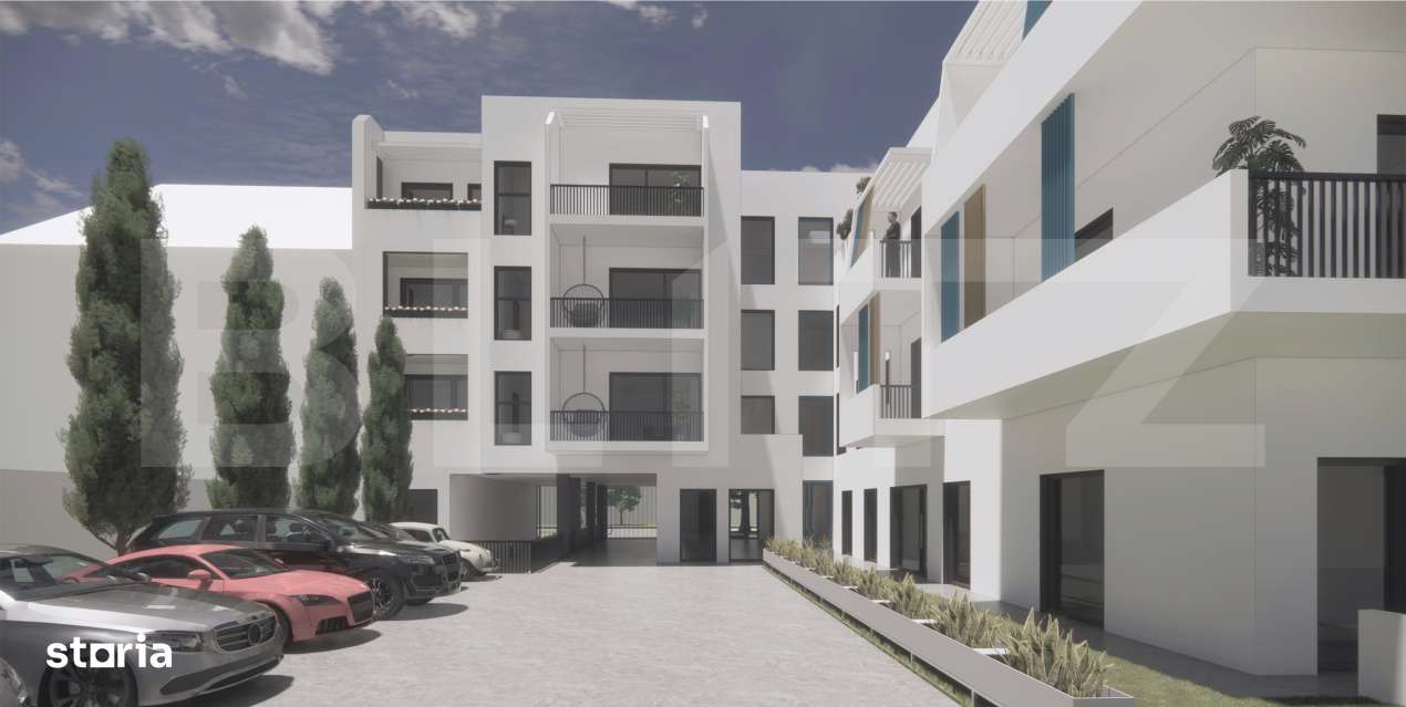 Apartament Ultracentral cu 2 camere, 63,10 mp, Bloc Nou - Imagine principală: 5/6